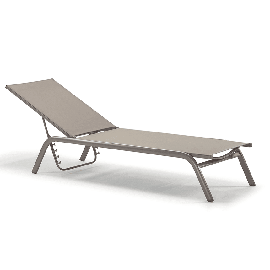 GS 926 fabric sun lounger