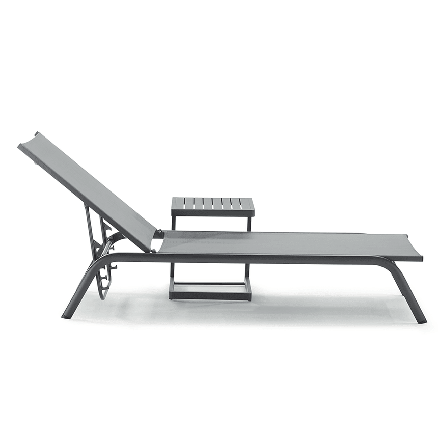 GS 926 fabric sun lounger