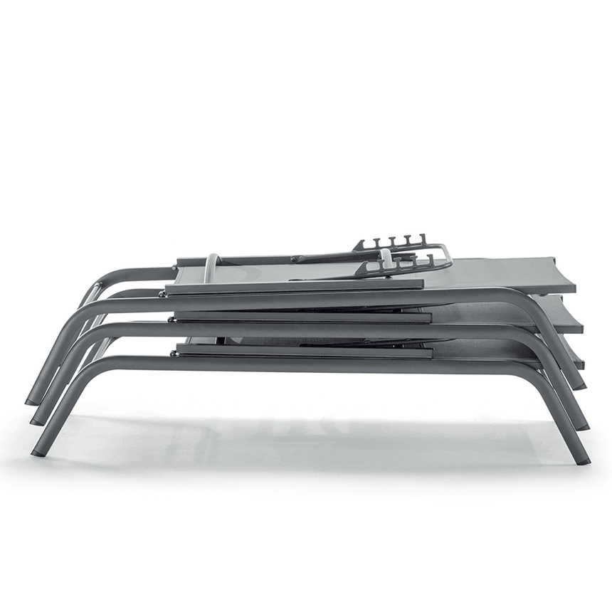 GS 926 fabric sun lounger