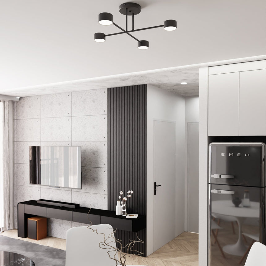 Halo 4 Black fém mennyezeti lámpa