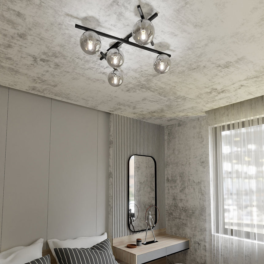 Smart 5 fém mennyezeti lámpa