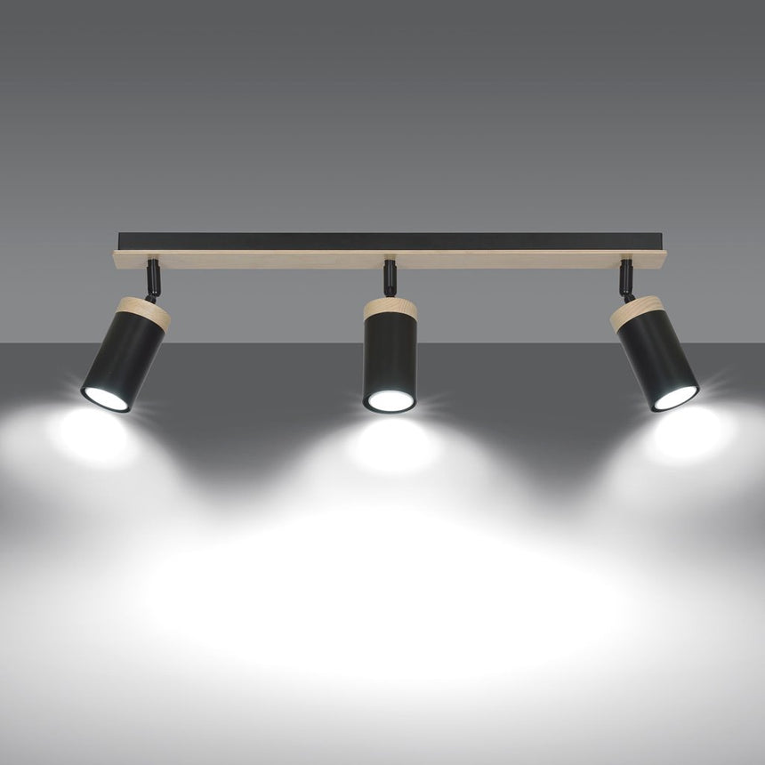 Elba 3 fém mennyezeti lámpa