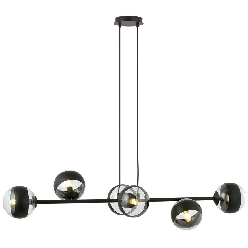 Rossi 6 BL Stripe fém függőlámpa