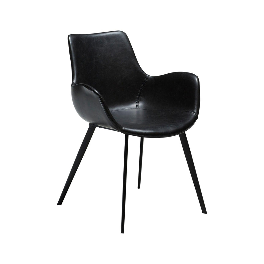 Hype vintage karfás textilbőr szék-0