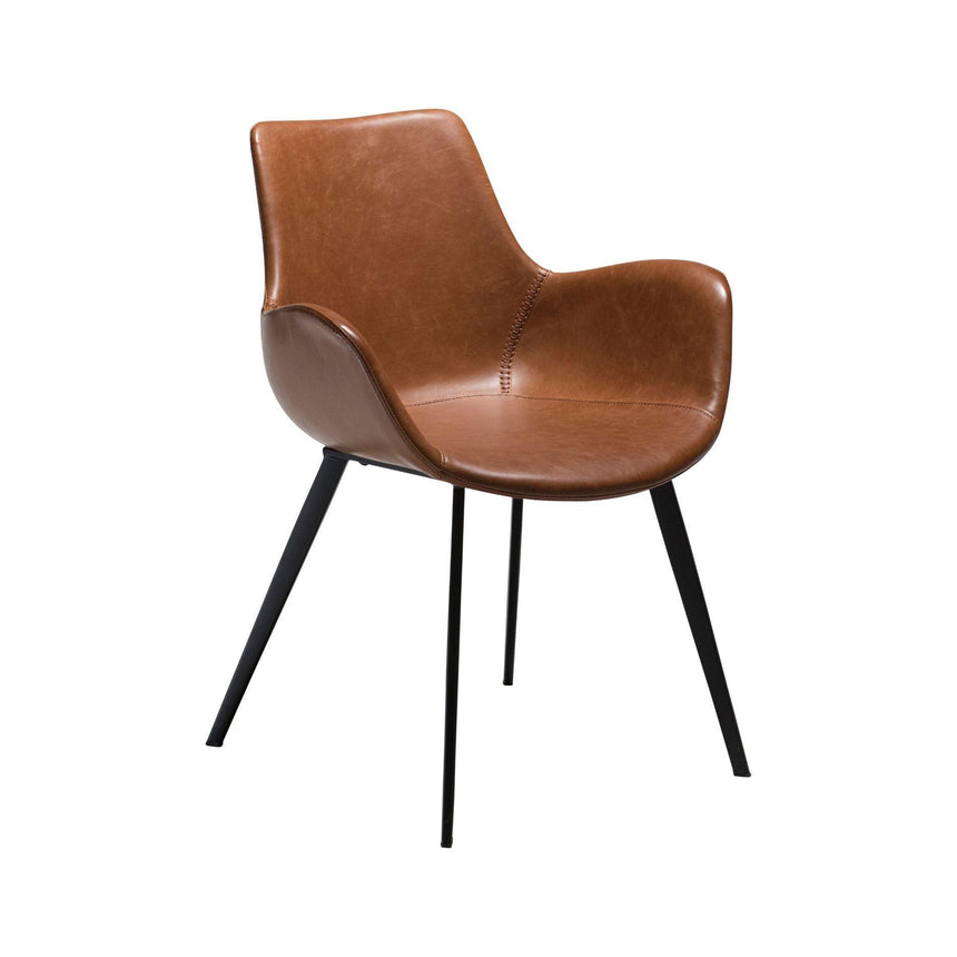 Hype vintage karfás textilbőr szék-2