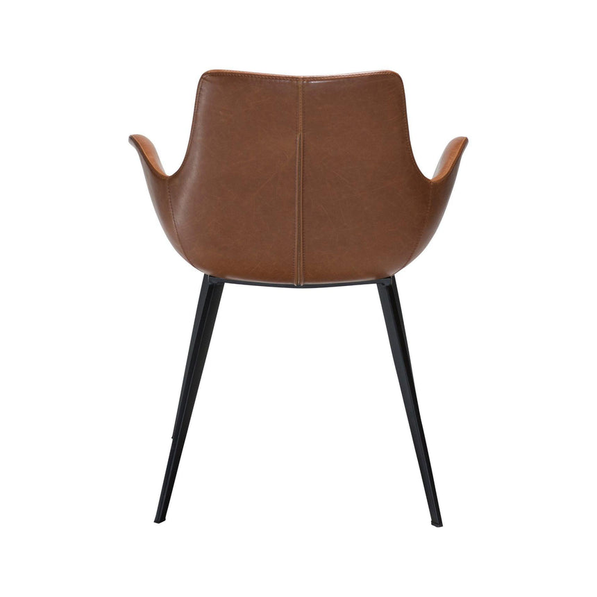 Hype vintage karfás textilbőr szék-20