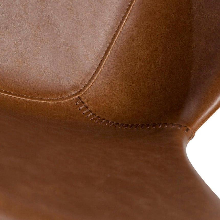 Hype vintage karfás textilbőr szék-21