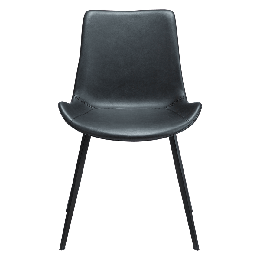 Hype textilbőr szék metál lábbal