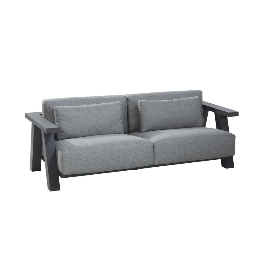 Iconic 3-seater fabric garden sofa