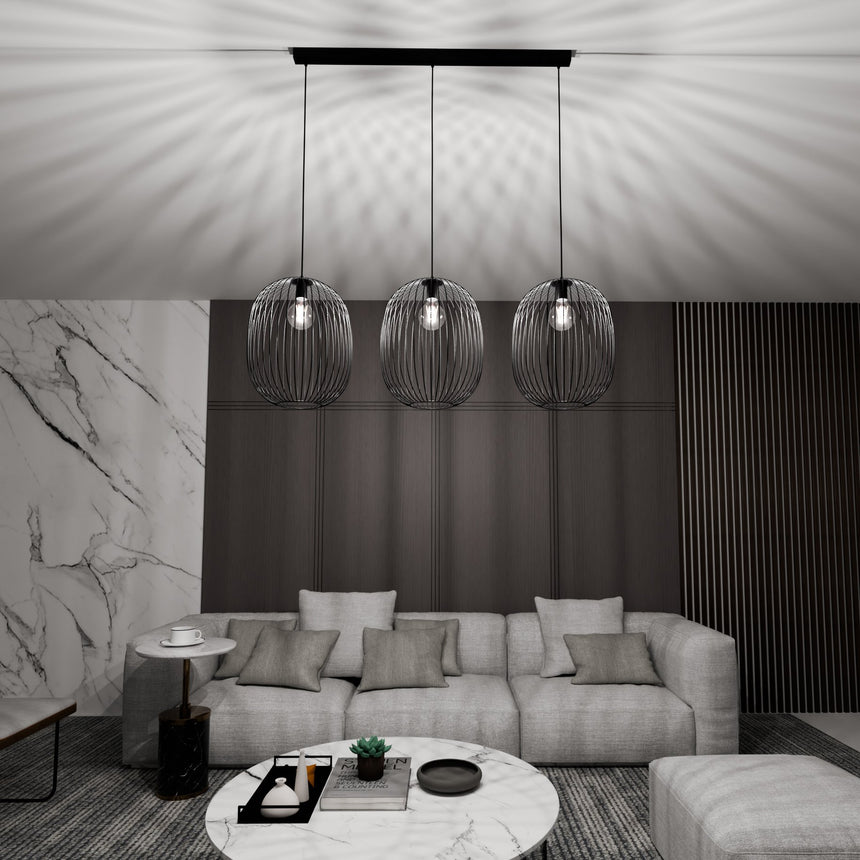 Onyx 3 BL fém függőlámpa