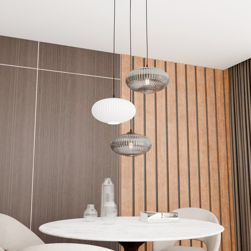 Coco 3 BL Mix üveg függőlámpa