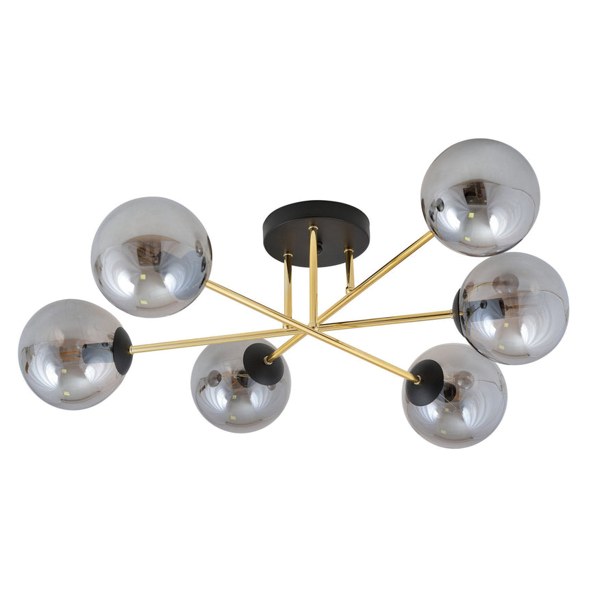 Magnum 6 BL Graphite fém mennyezeti lámpa