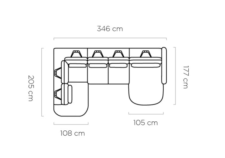 Ilusio XL kanapé