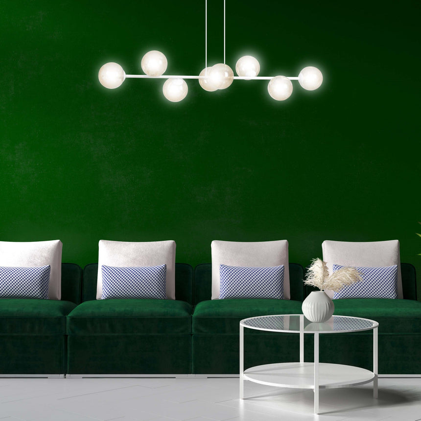 Rossi 8 WH fém függőlámpa