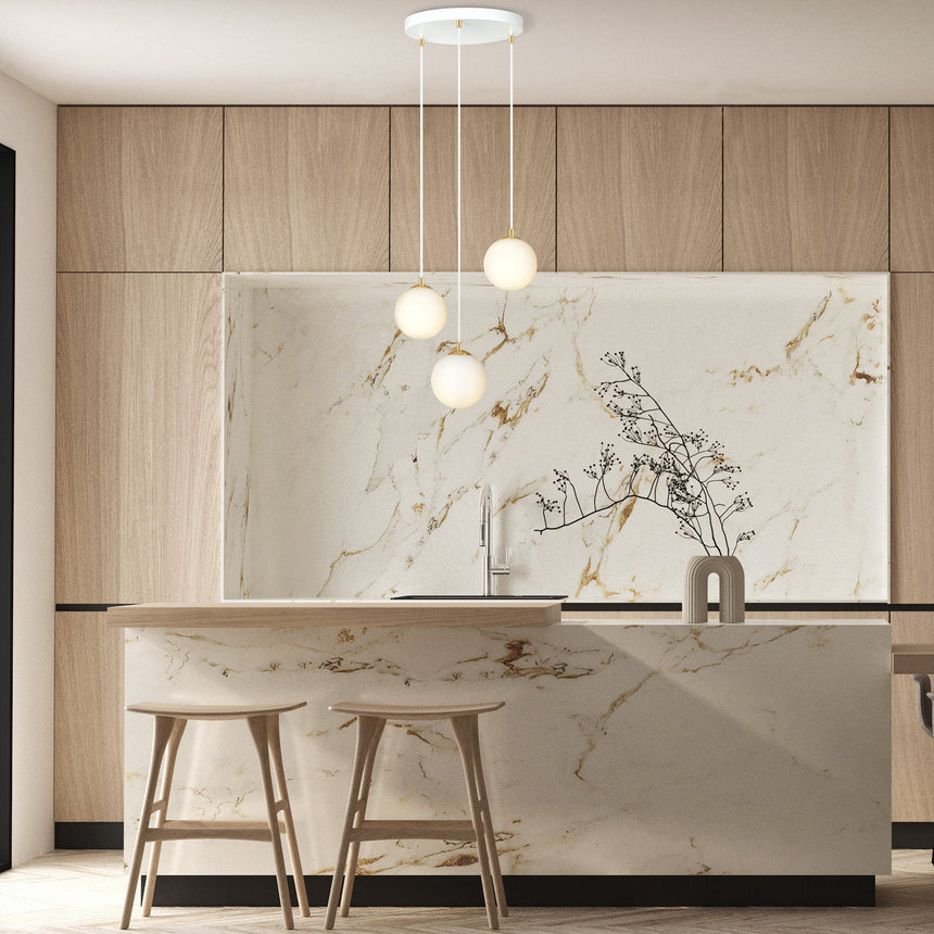 Royal 3 fém függőlámpa