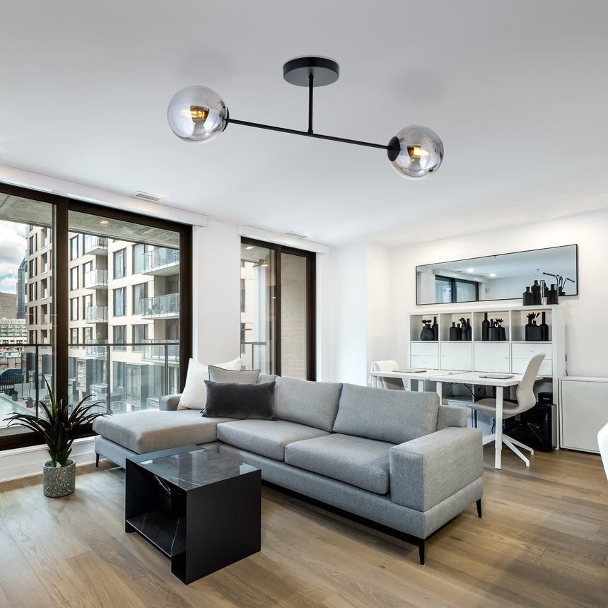 Roma 2 BL fém mennyezeti lámpa