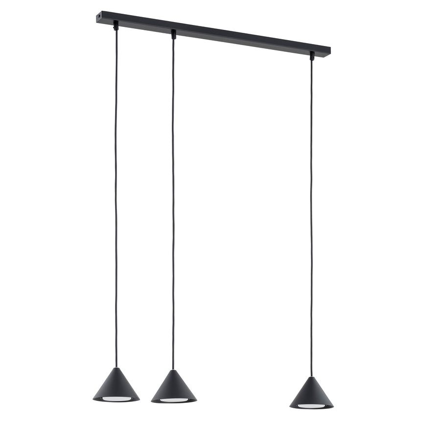 Elit 3 fém függőlámpa