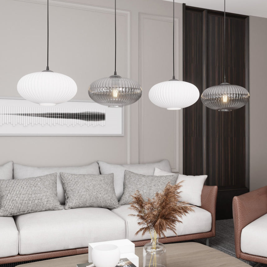 Coco 4 BL Mix üveg függőlámpa