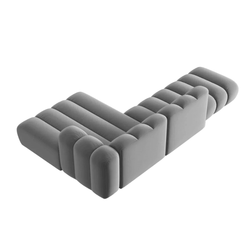 Lupine jobbos bársony sarokkanapé 294x175