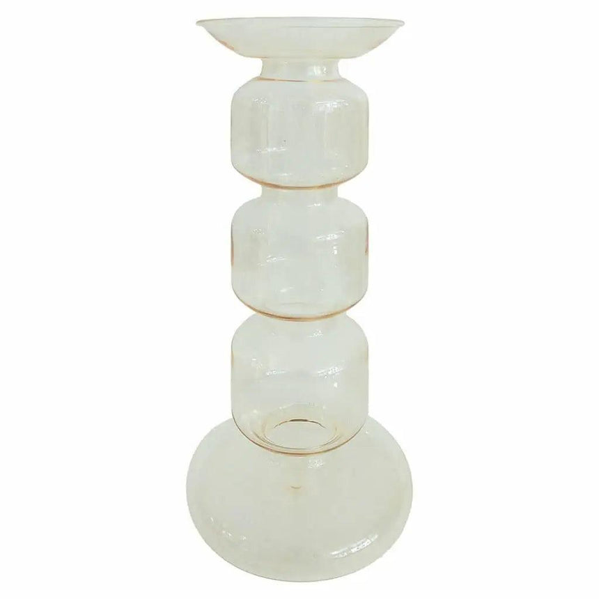 Rabia glass candle holder small