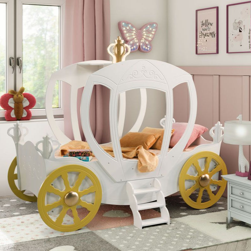 Princess Carriage wooden cot