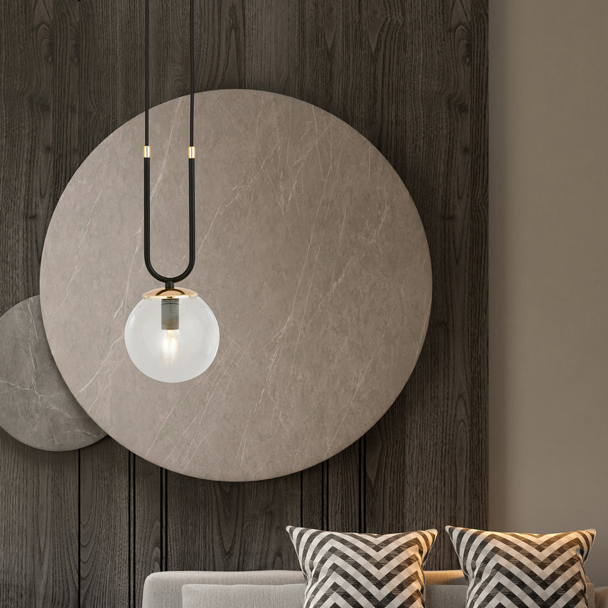 Glam 1 BL fém függőlámpa