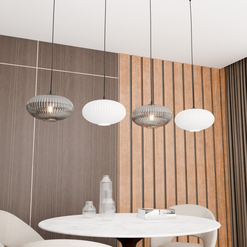 Coco 4 BL Mix üveg függőlámpa