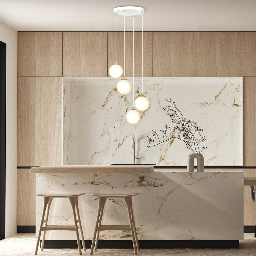 Royal 4 fém függőlámpa