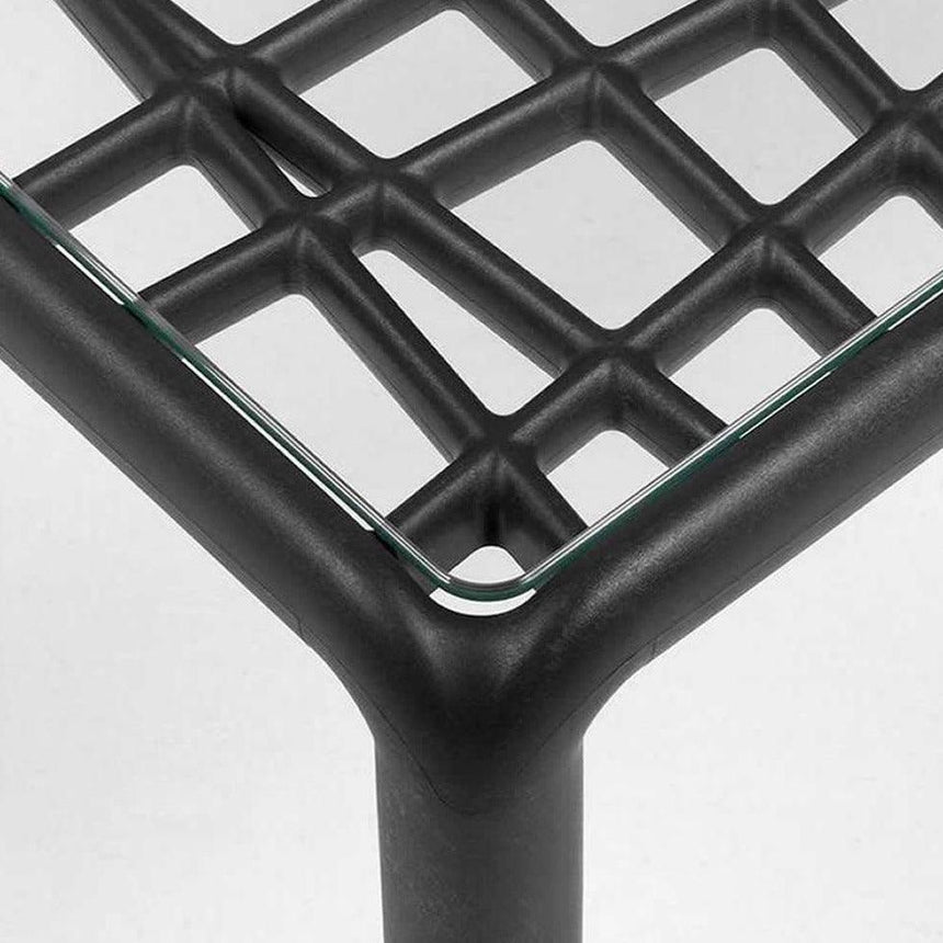 Nardi Komodo PP kerti lerakóasztal üveglappal - Dutch Home