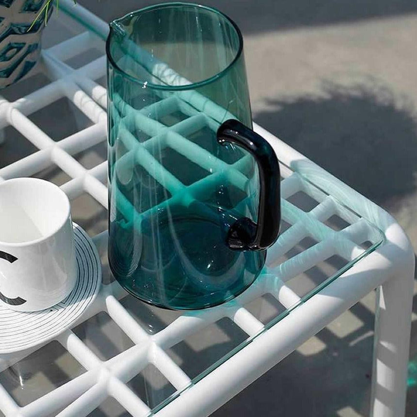 Nardi Komodo PP kerti lerakóasztal üveglappal - Dutch Home