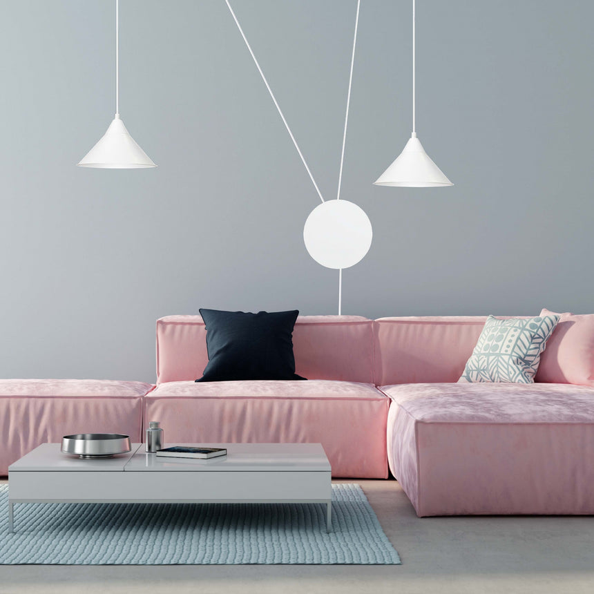 Abramo 2 metal wall lamp