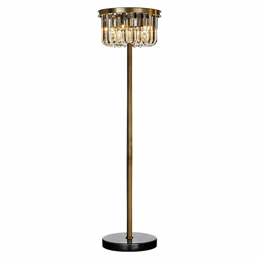 Dagmar glass floor lamp