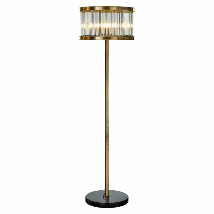 Nadine glass floor lamp
