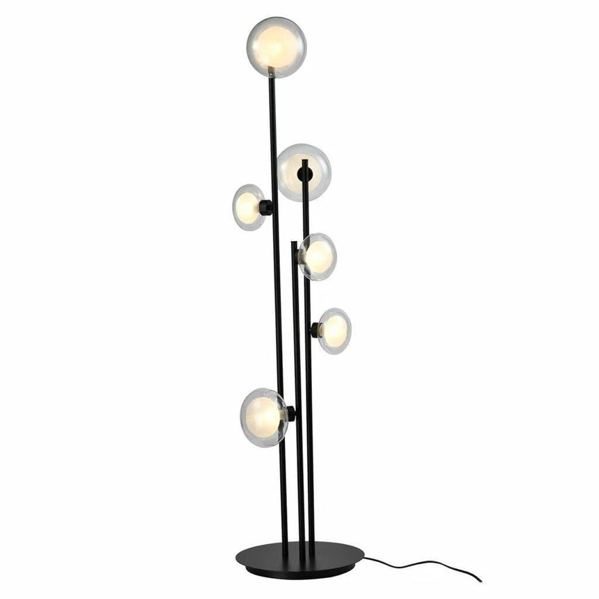Luva metal floor lamp