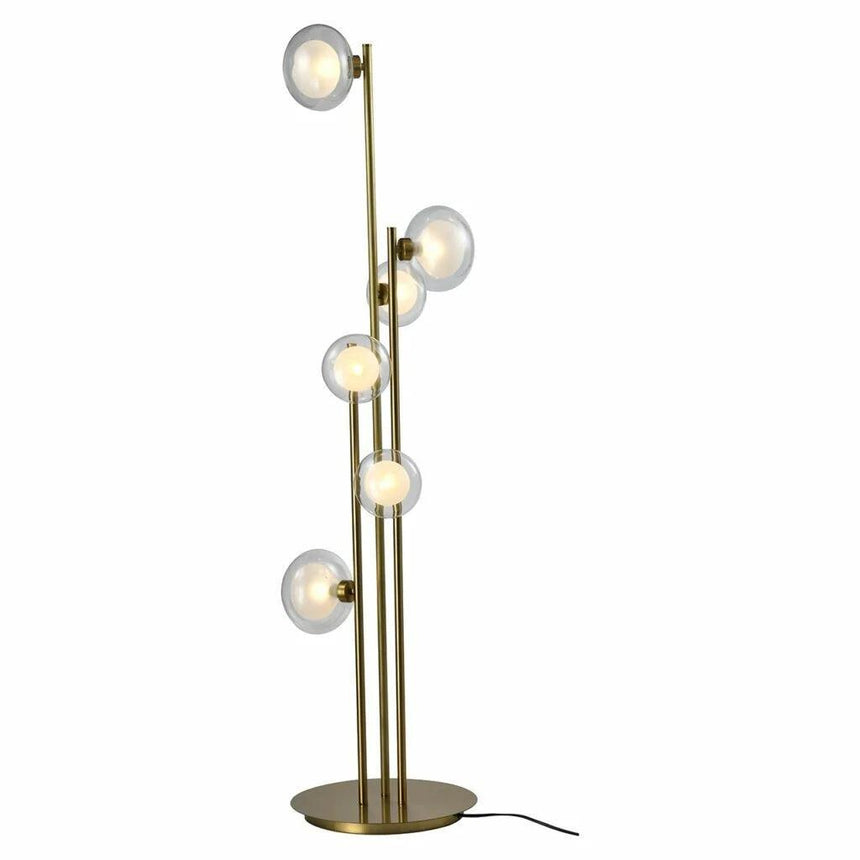 Luva metal floor lamp