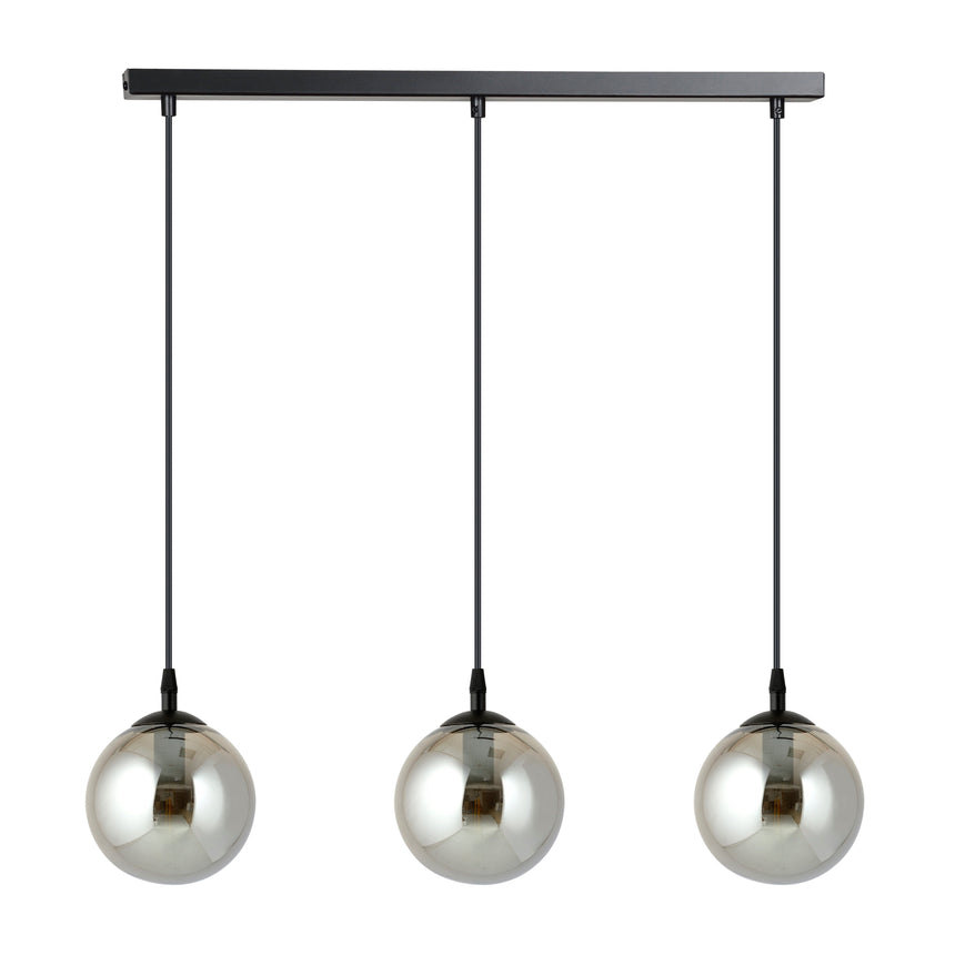 Cosmo 3 BL üveg függőlámpa