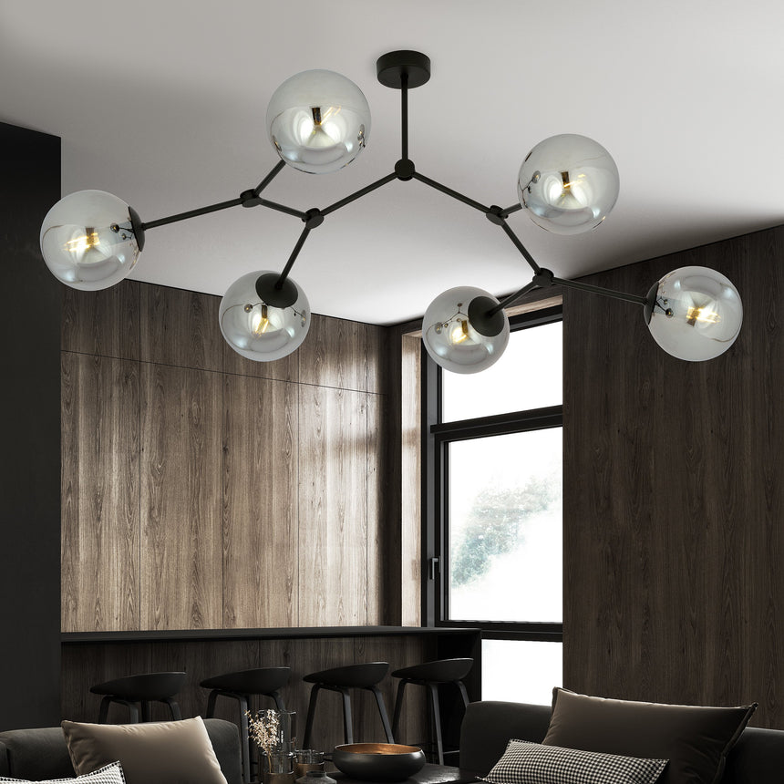 Space 6 BL fém függőlámpa