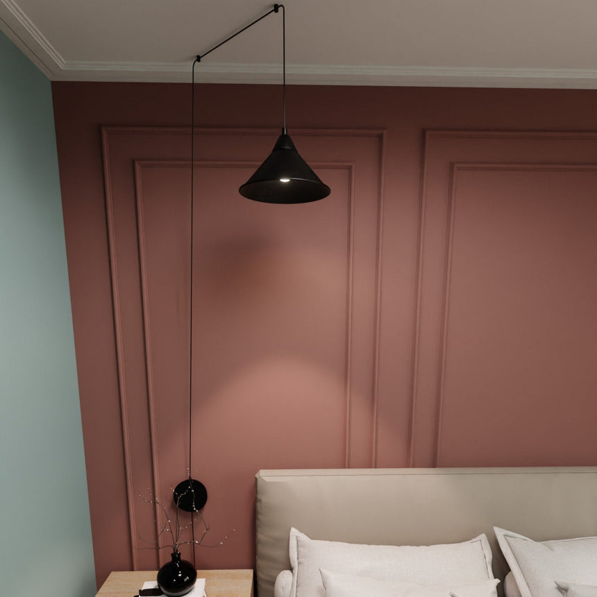 Abramo 1 metal wall lamp