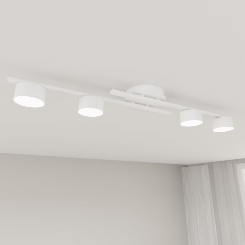 Fragment 4 fém mennyezeti lámpa