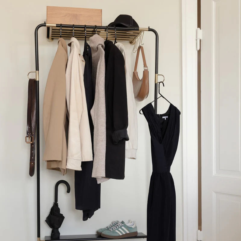 Valet fém fogas szett