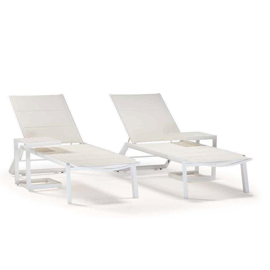 GS 924 fabric sun lounger