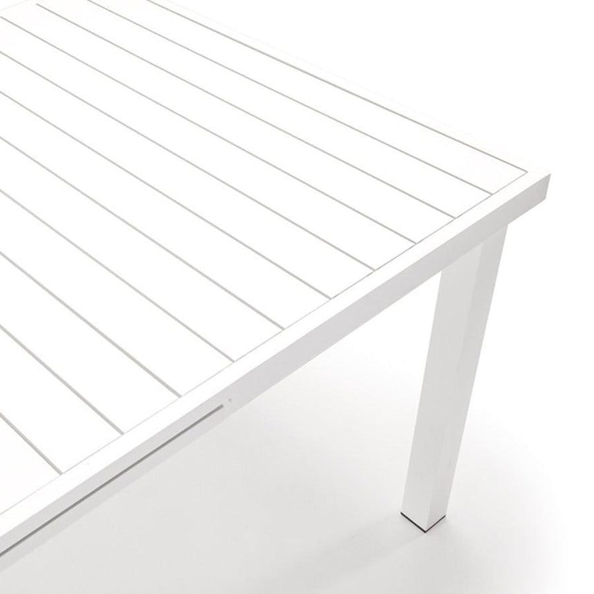 Lipari bővíthető fém kerti asztal 180x100