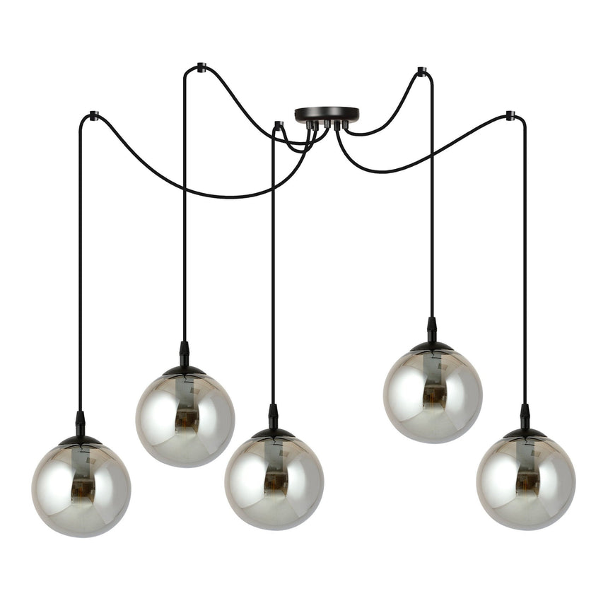 Gigi 5 BL üveg függőlámpa