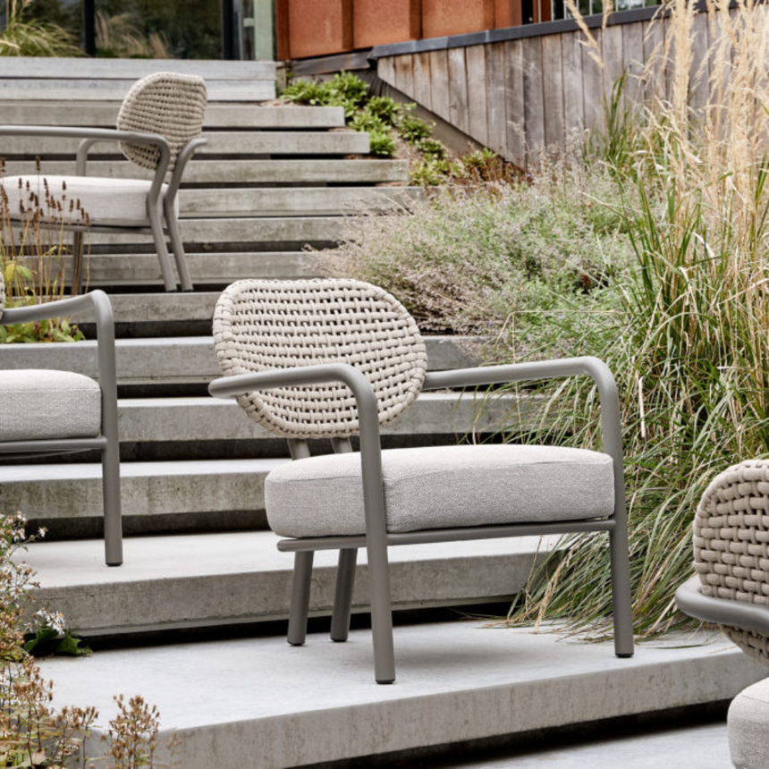 Lugano fém kerti fotel