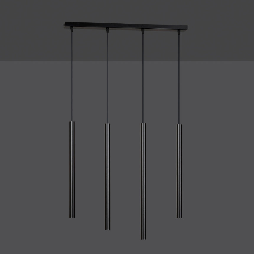 Selter 4 fém függőlámpa