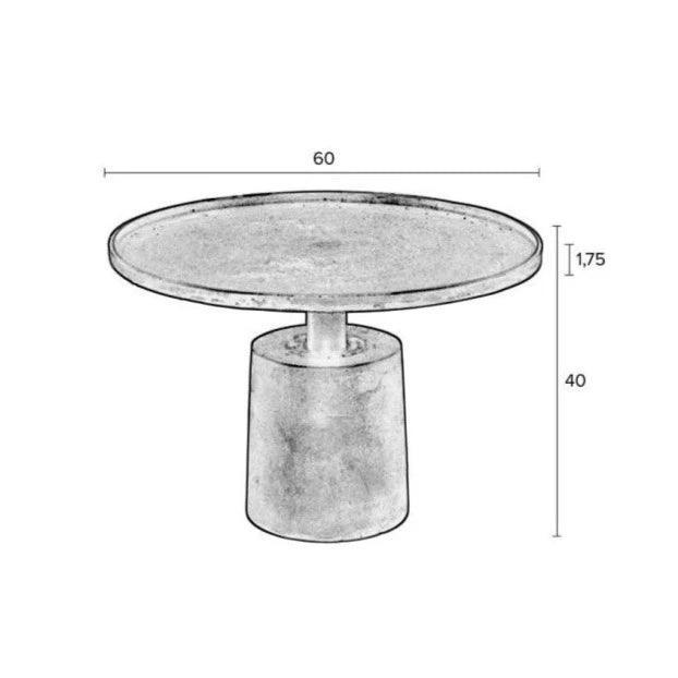 Mason fém dohányzóasztal