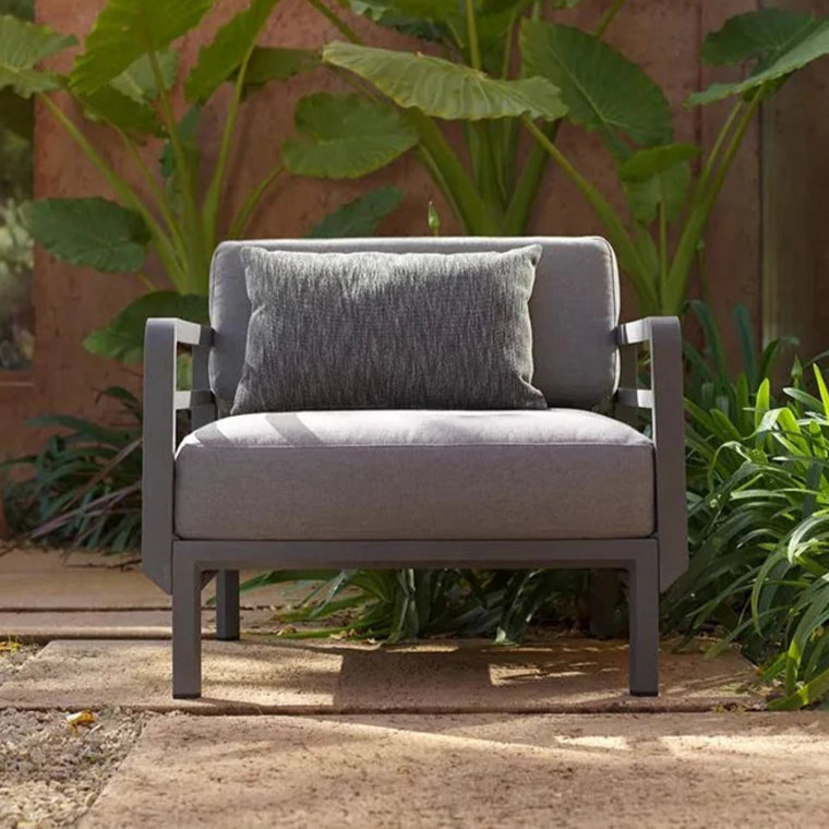 Nardi Maximo Poltrona szövet kerti fotel terra kerettel