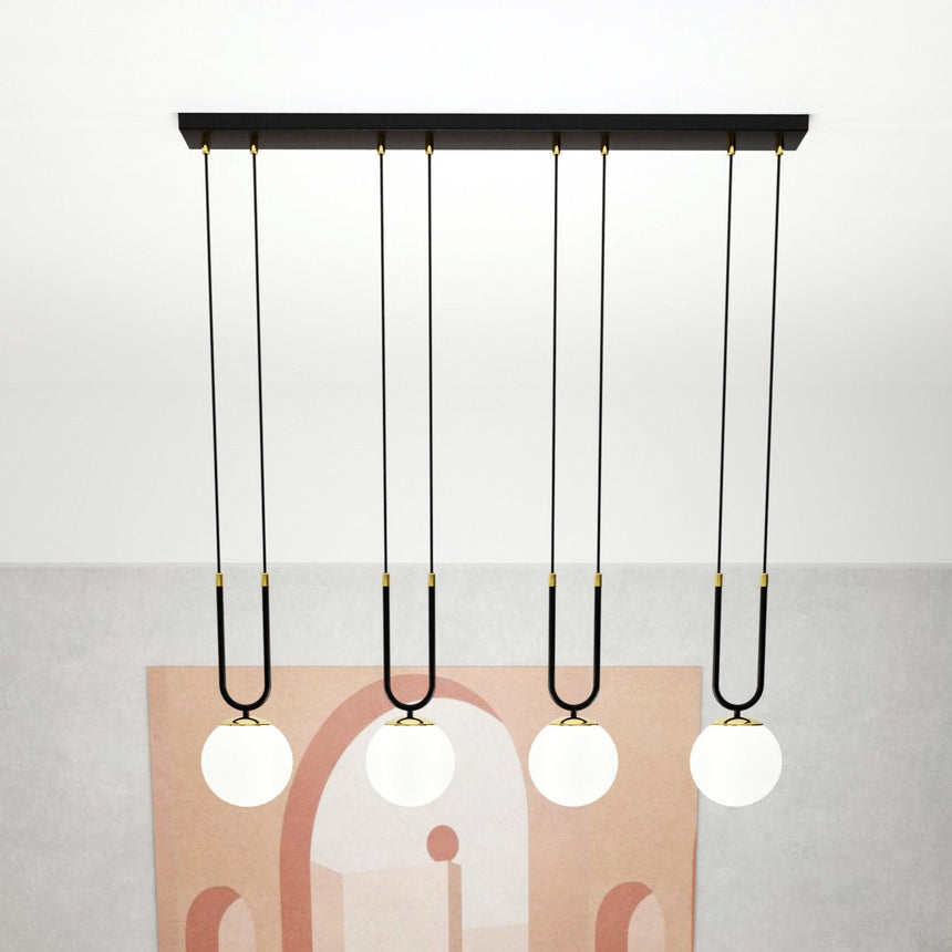 Glam 4 BL fém függőlámpa