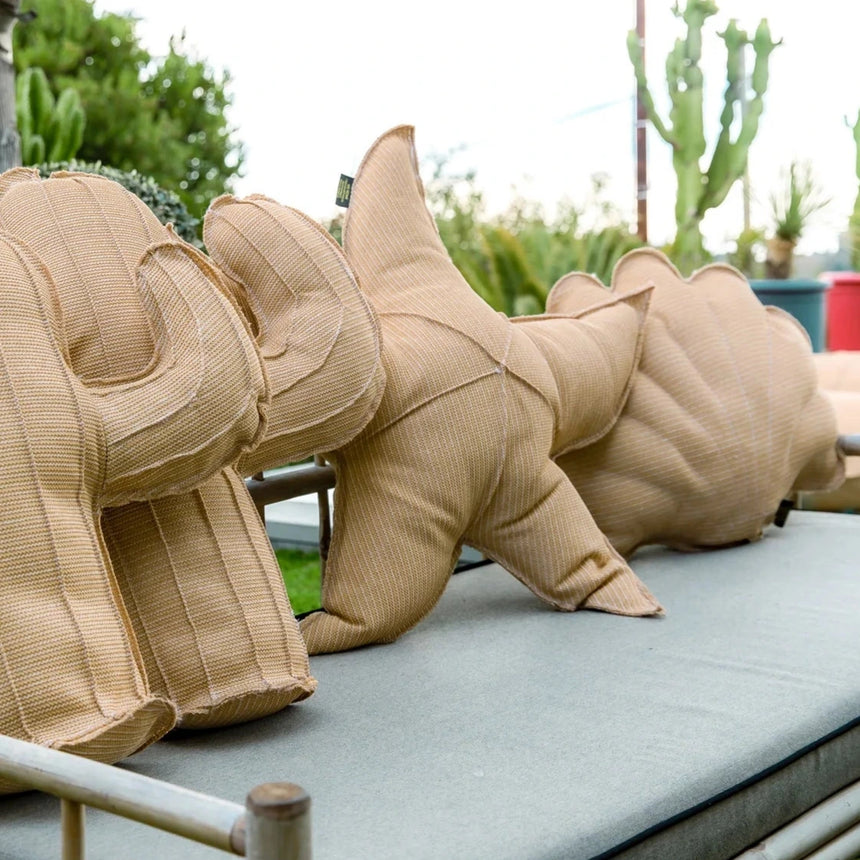 Tengericsillag alakú szövet kerti párna