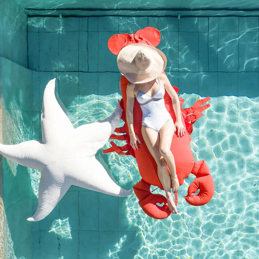 Lobster Shaped Fabric Swimming Pillow